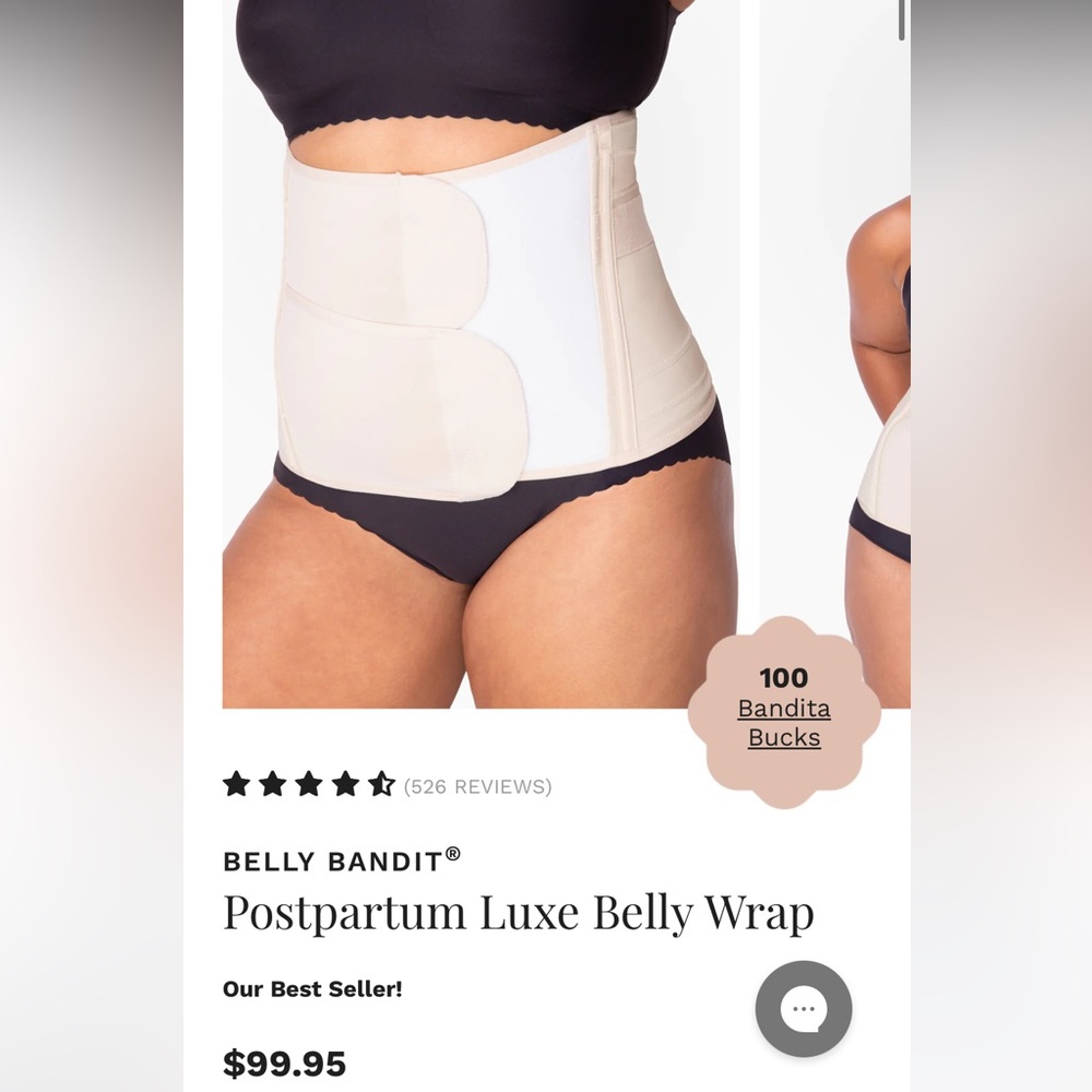 Lightly used belly bandit luxe wrap